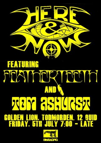 tom ashurst here and now poster